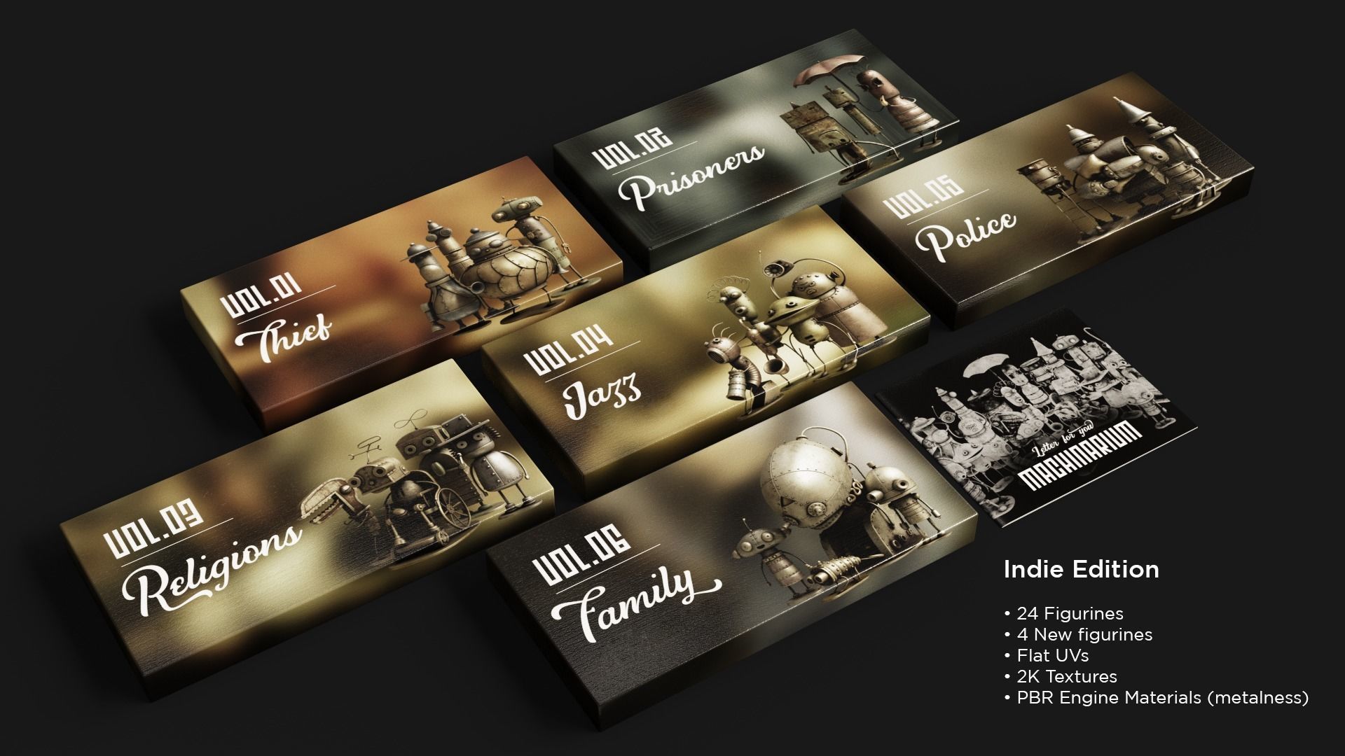 Machinarium Indie Edition Low-poly 3D model_3