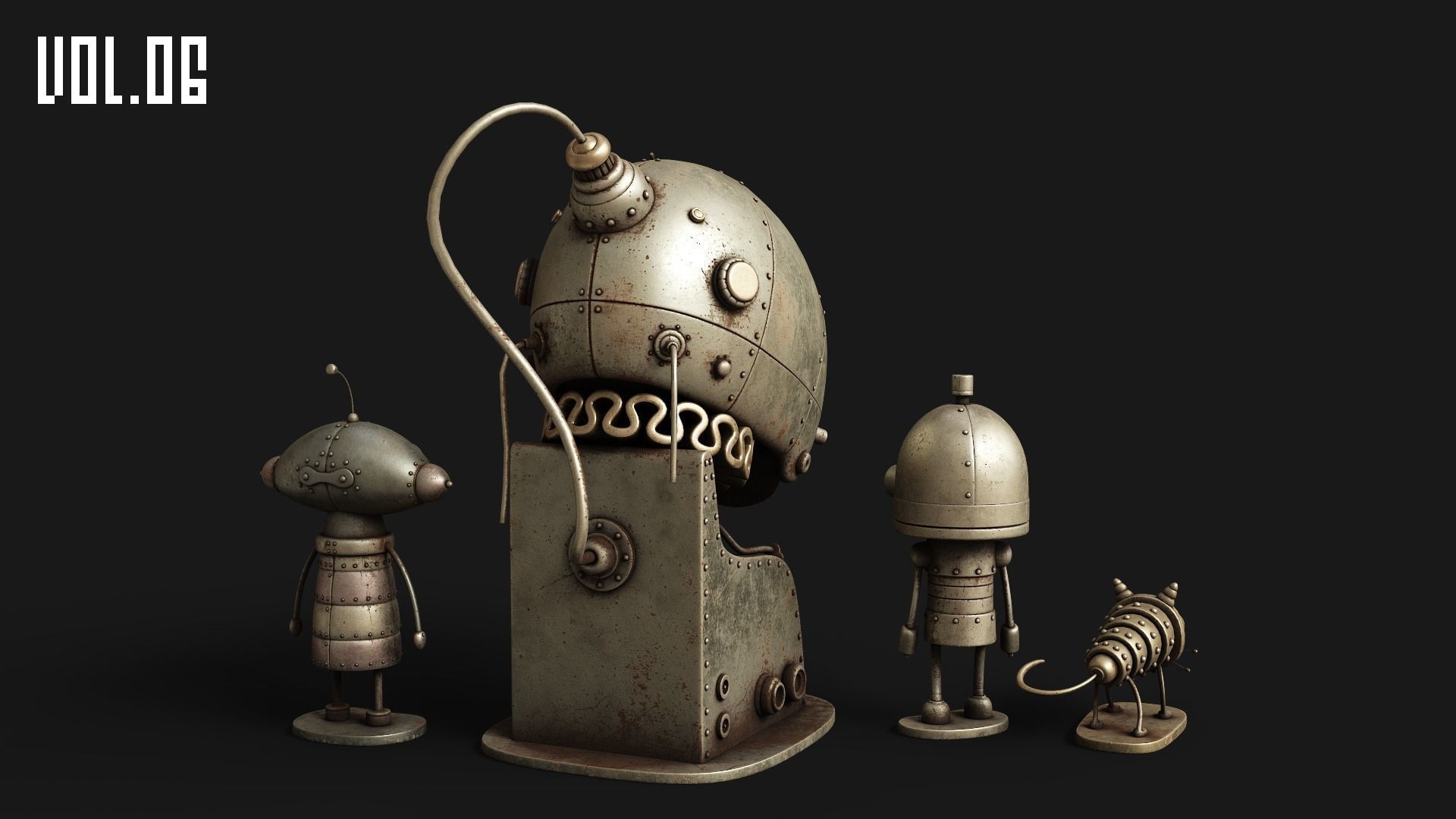 Machinarium Indie Edition Low-poly 3D model_21