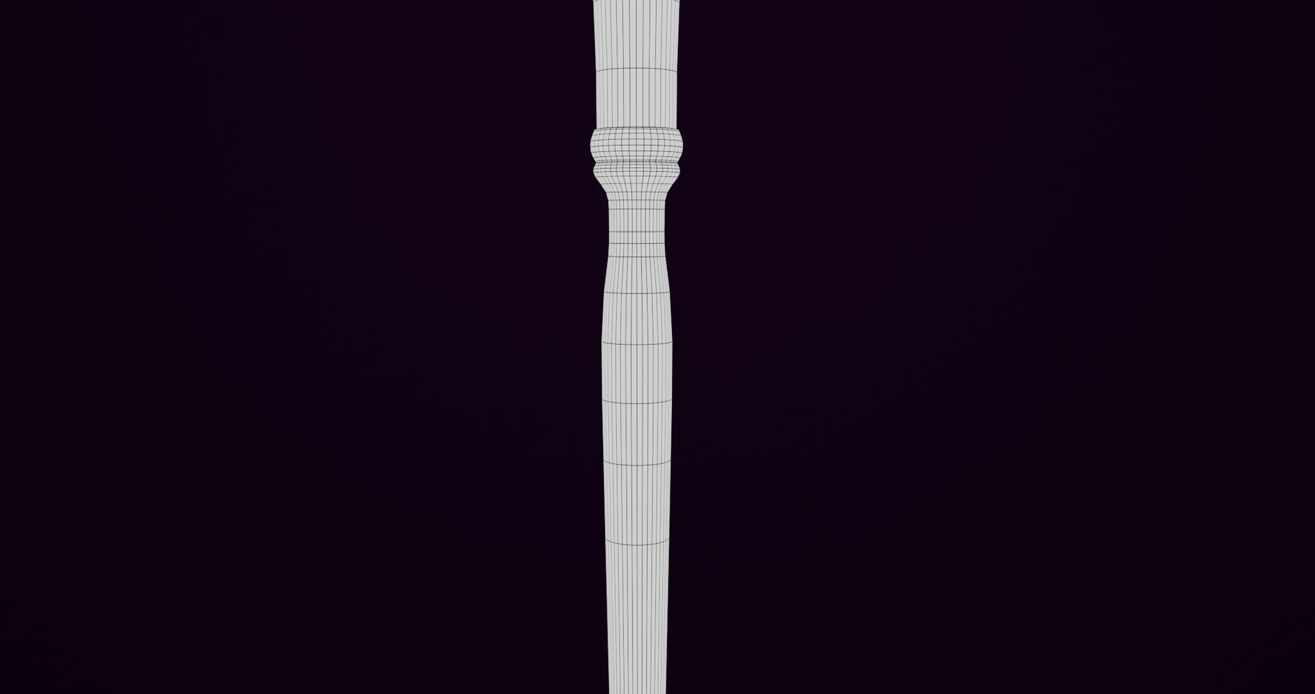 Fantasy Trident 01 All PBR Unity UE Textures Included Low-poly 3D model_15
