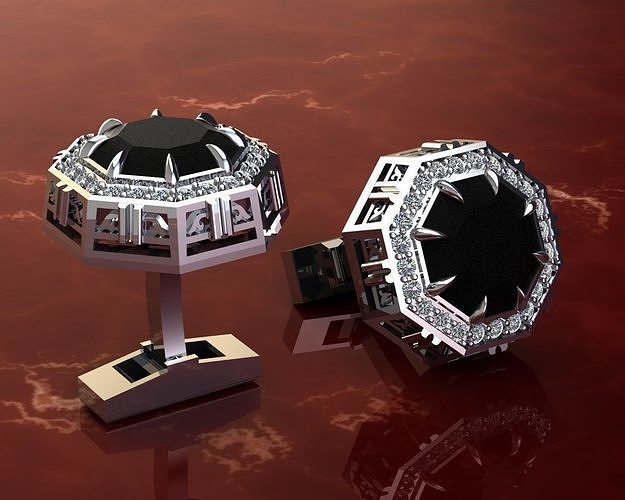 Cufflinks Sheyx  3D print model