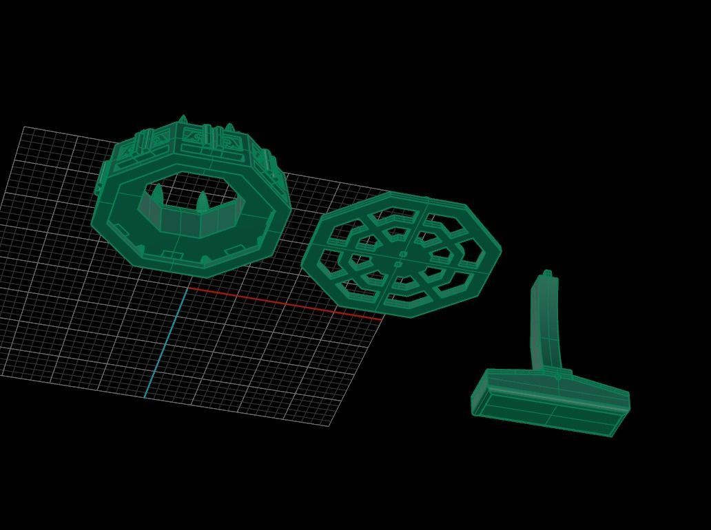 Cufflinks Sheyx  3D print model_10