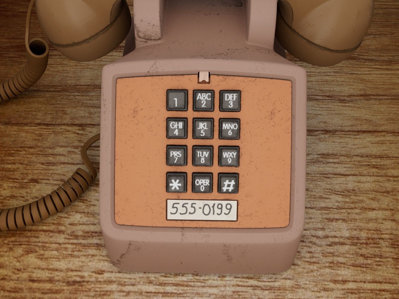 Phone brand Cortelco 250044-VBA-20M Free 3D model_8