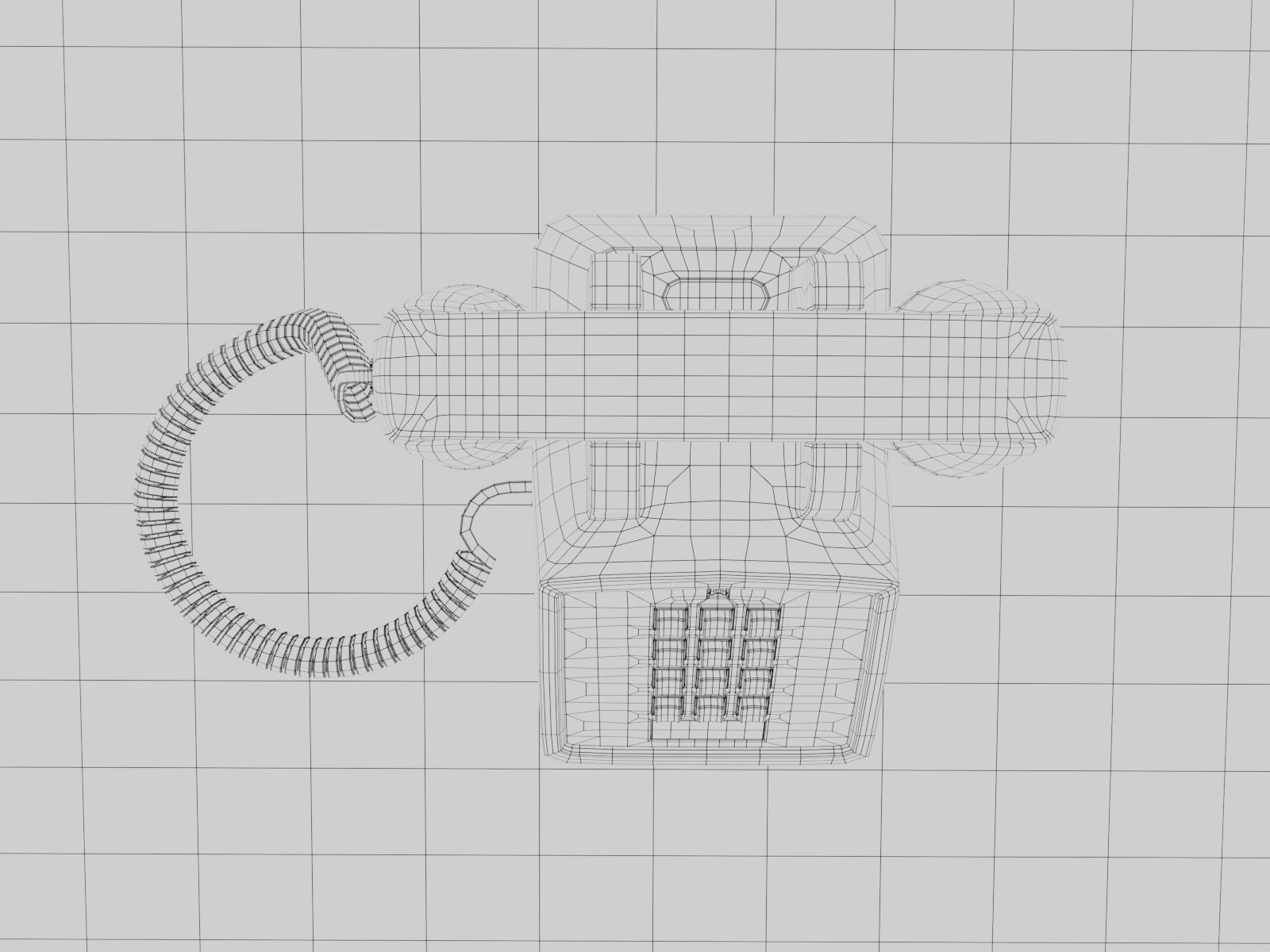 Phone brand Cortelco 250044-VBA-20M Free 3D model_16