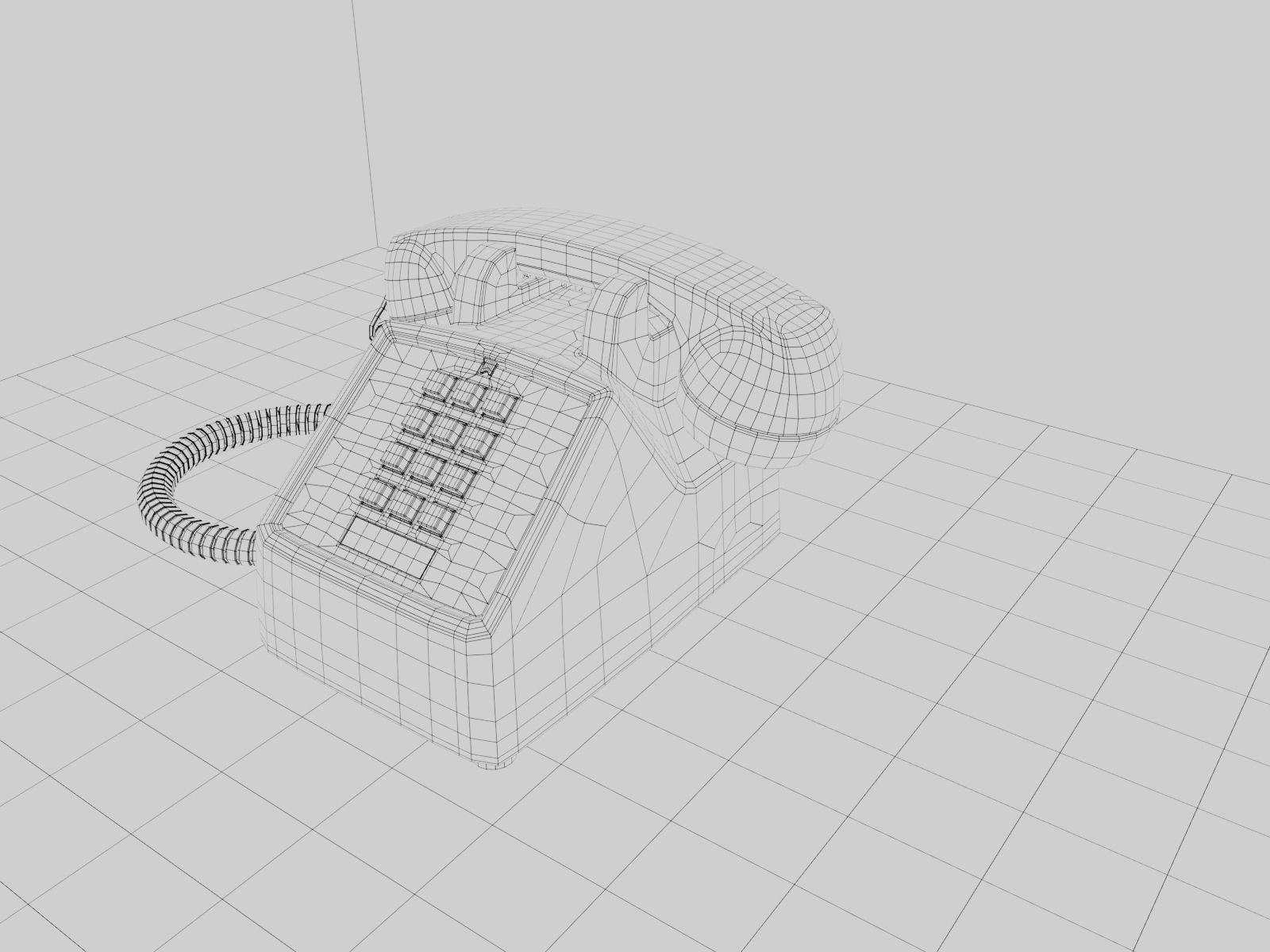 Phone brand Cortelco 250044-VBA-20M Free 3D model_13
