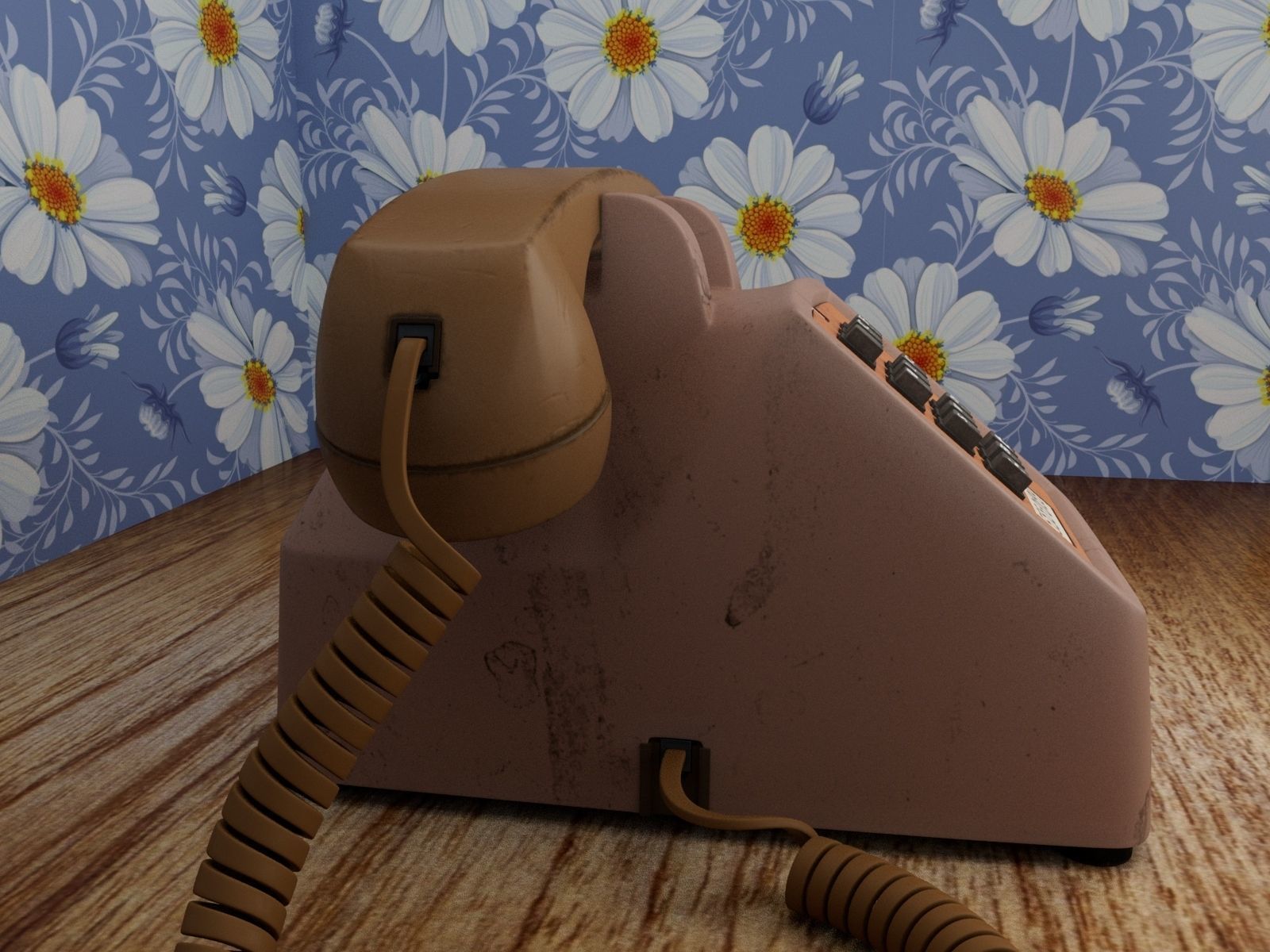 Phone brand Cortelco 250044-VBA-20M Free 3D model_7