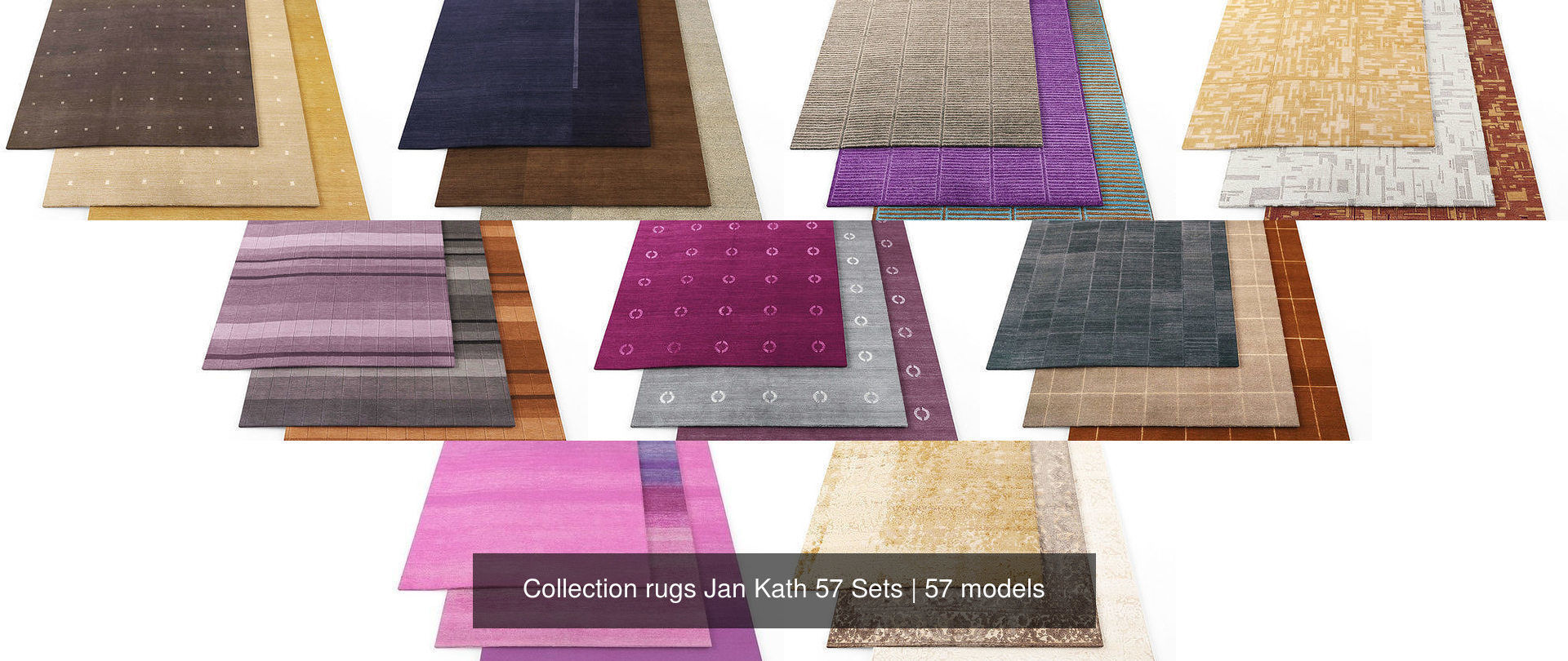 Collection rugs Jan Kath 57 Sets _1