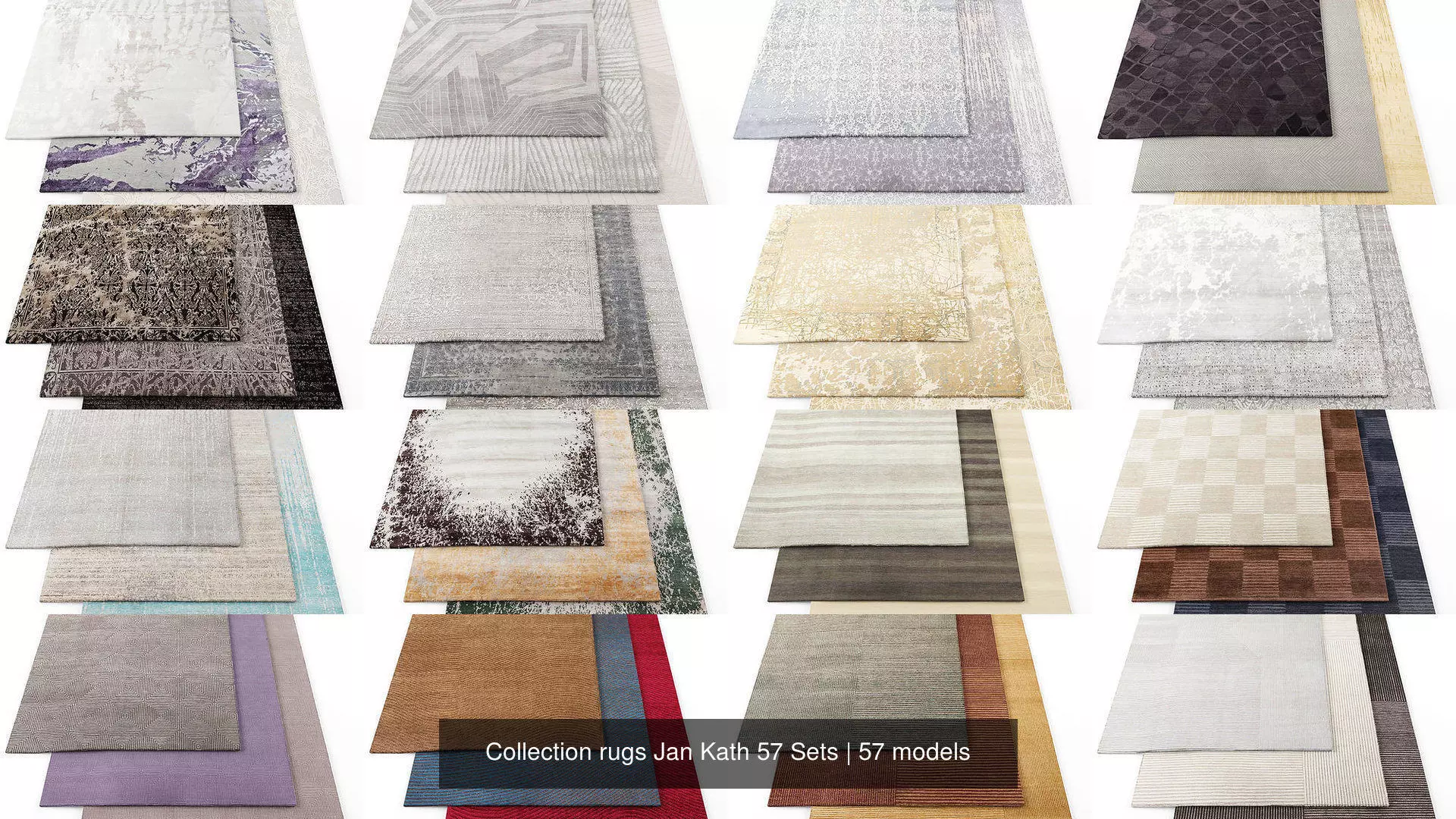 Collection rugs Jan Kath 57 Sets _0