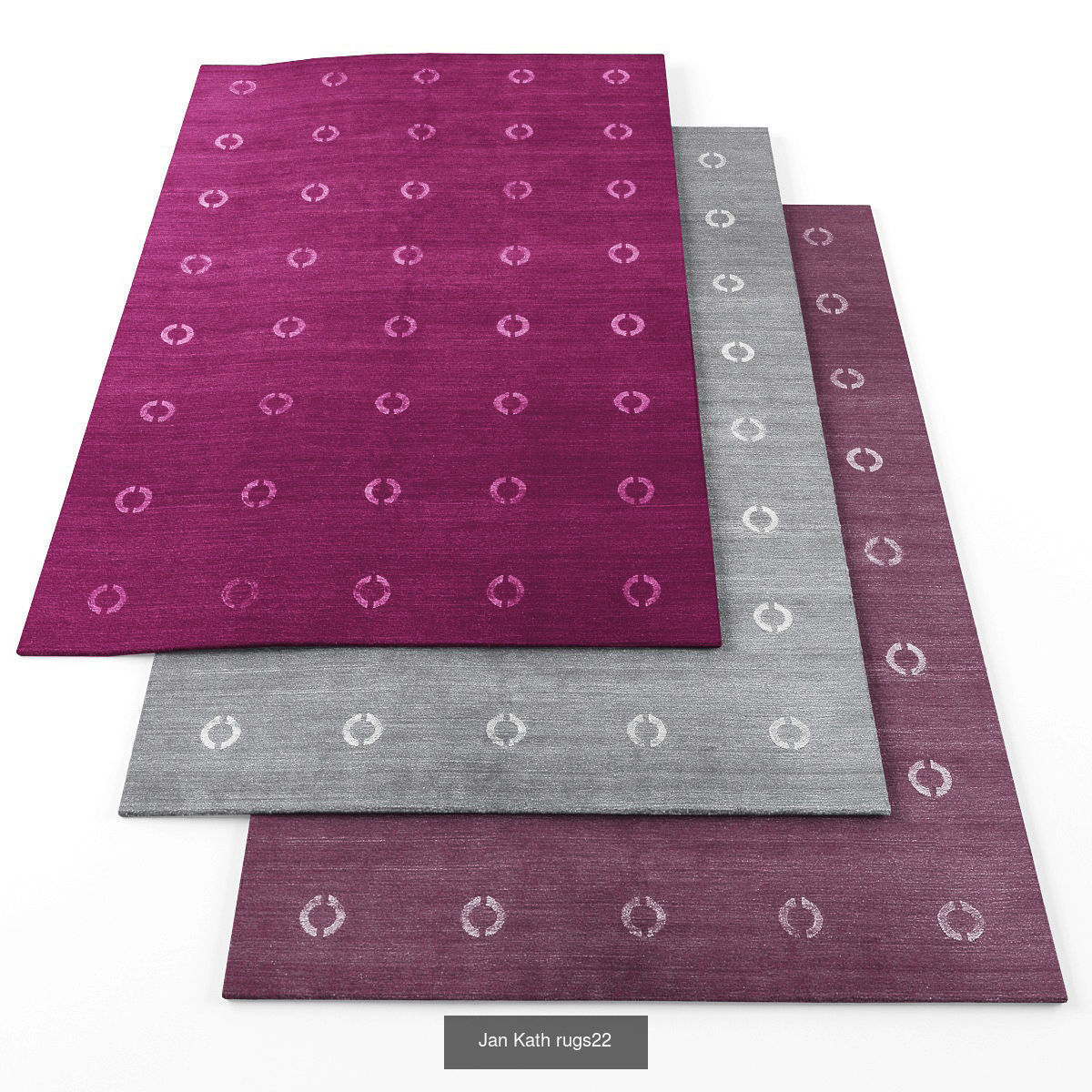 Collection rugs Jan Kath 57 Sets _25