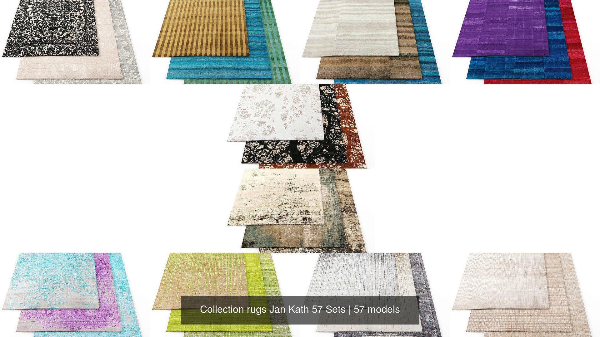 Collection rugs Jan Kath 57 Sets _2