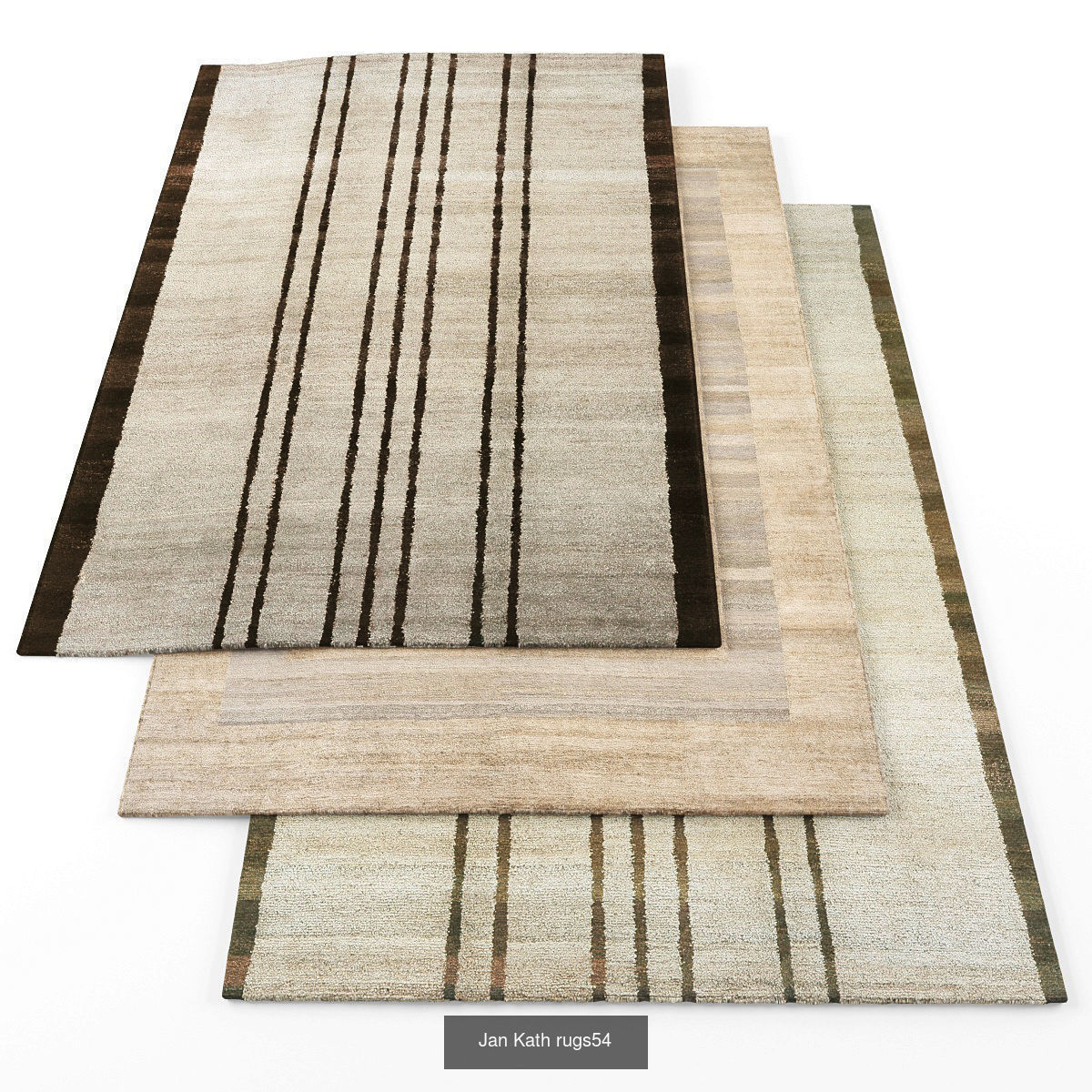 Collection rugs Jan Kath 57 Sets _57