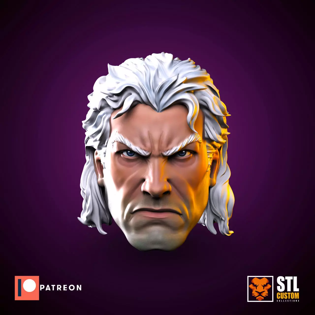 Magneto 3D print model