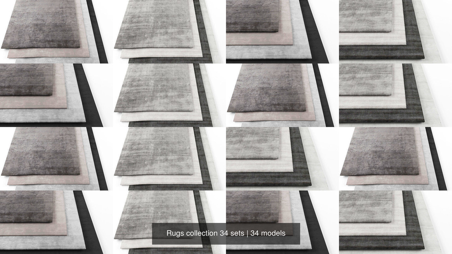 Rugs collection 34 sets _4