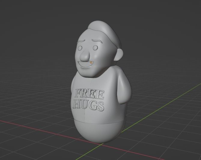Free Hugs 3D print model_1