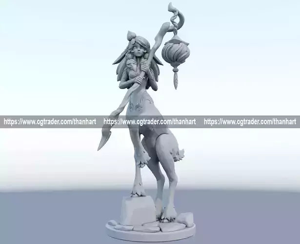 lillia 3D Print Model from League of Legends 3D print model