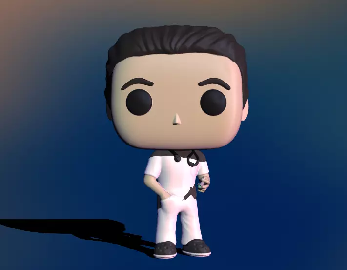 Funko enfermero nurse 3D print model_0