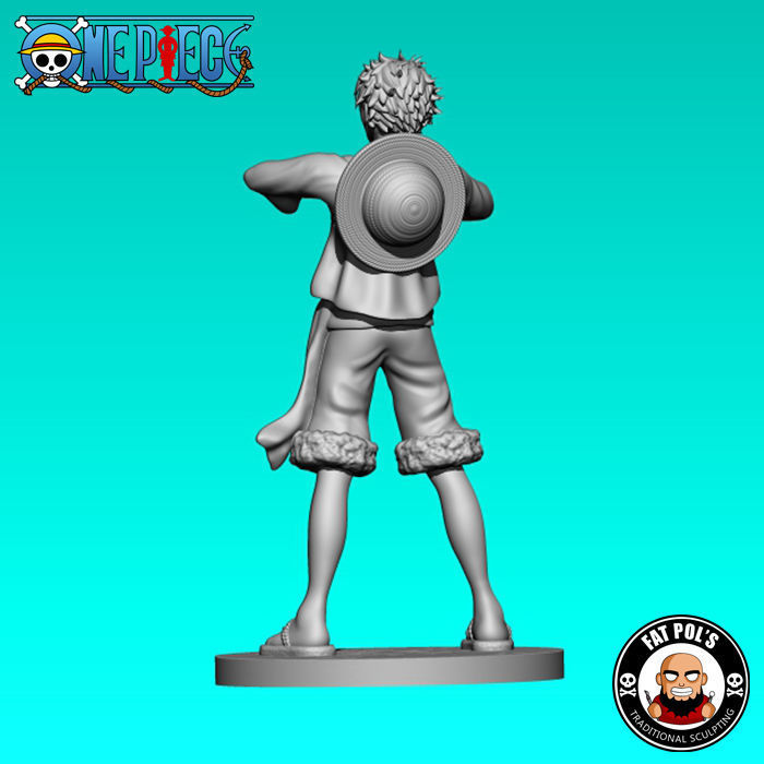 Luffy - One piece 3D print model_4