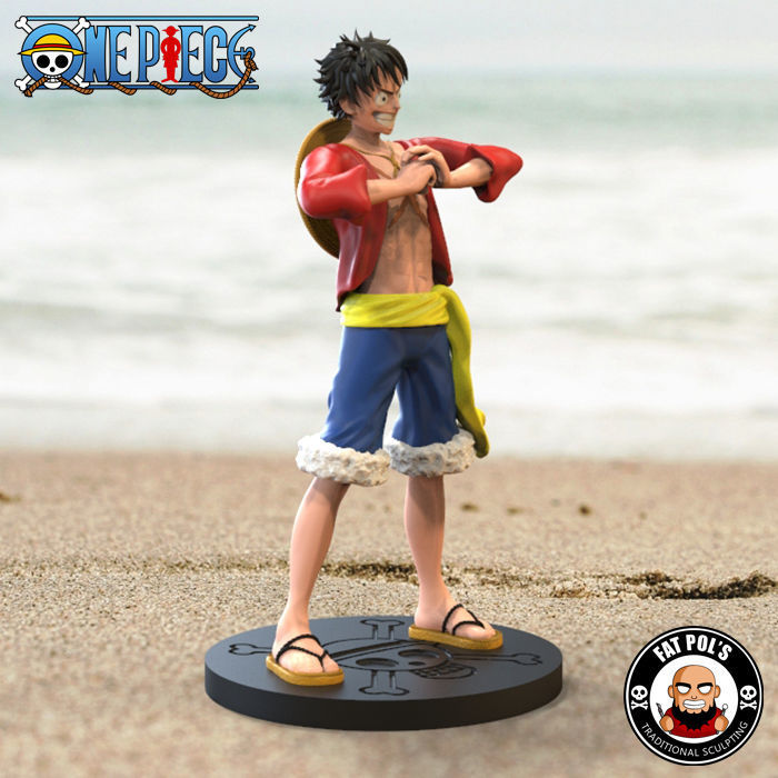 Luffy - One piece 3D print model_1