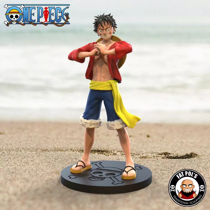 Luffy - One piece 3D print model_0