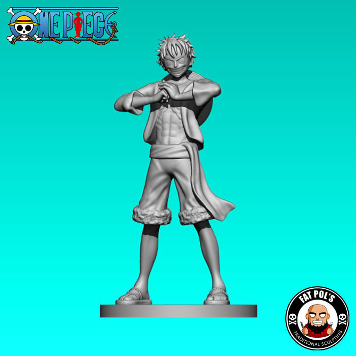 Luffy - One piece 3D print model_3