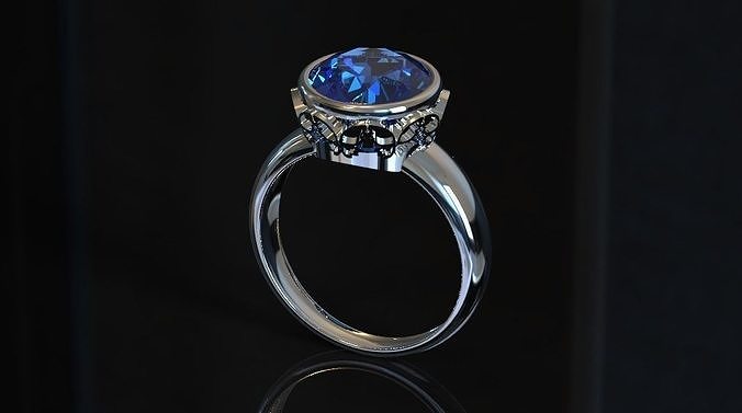 Butterfly ring 3d printable  3D print model