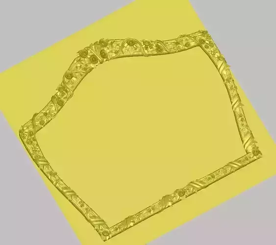 frame ornate 3D print model