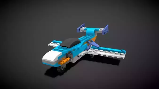 Lego Propeller Plane