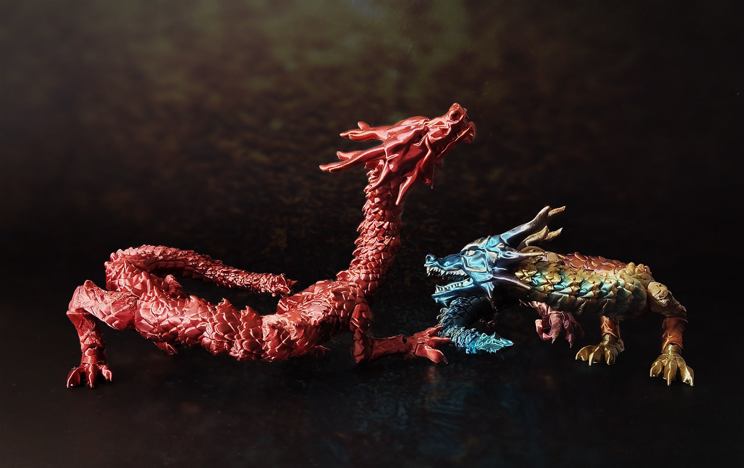 CHINESE DRAGON - ACTION FIGURE 3D print model_3