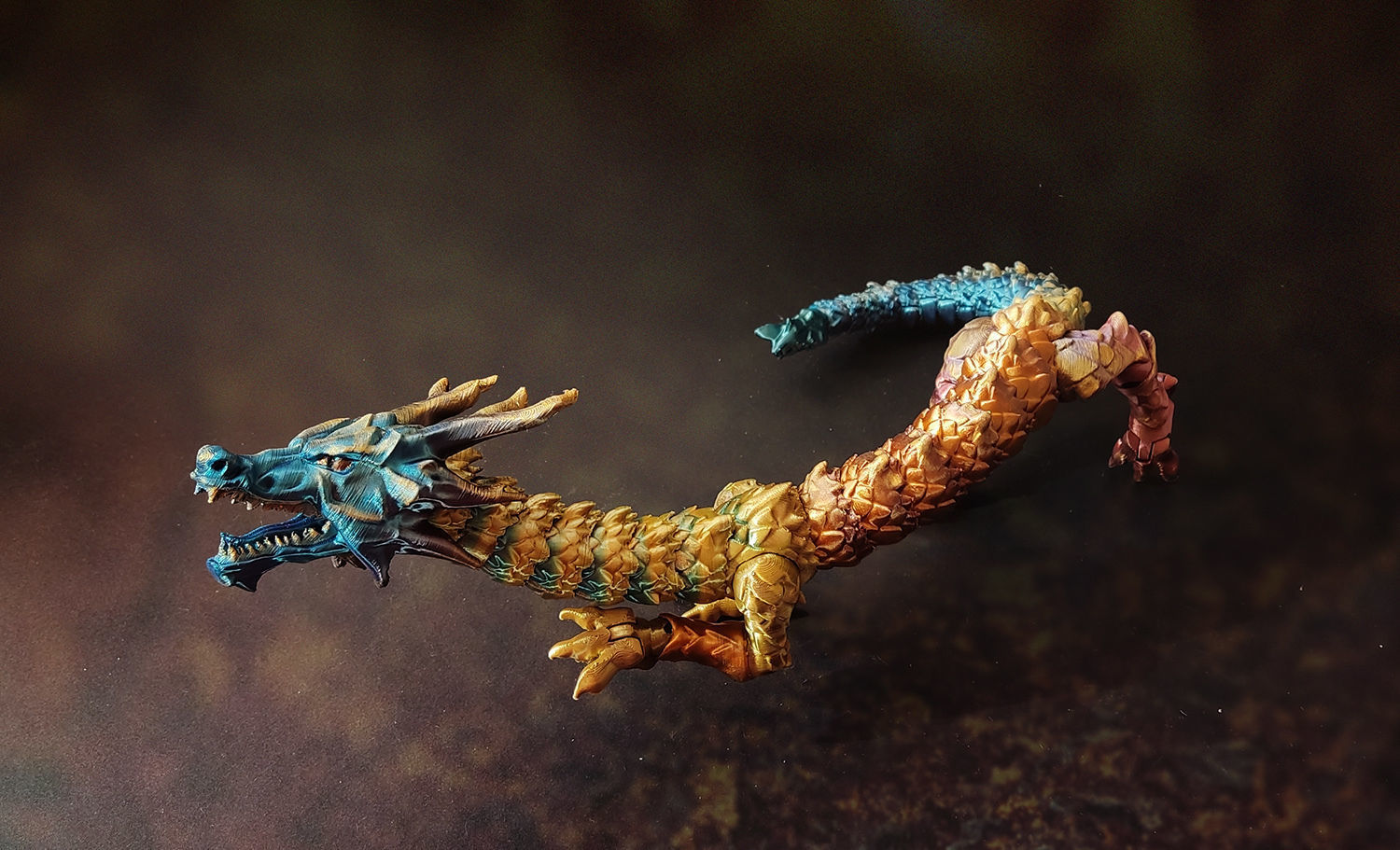 CHINESE DRAGON - ACTION FIGURE 3D print model_4