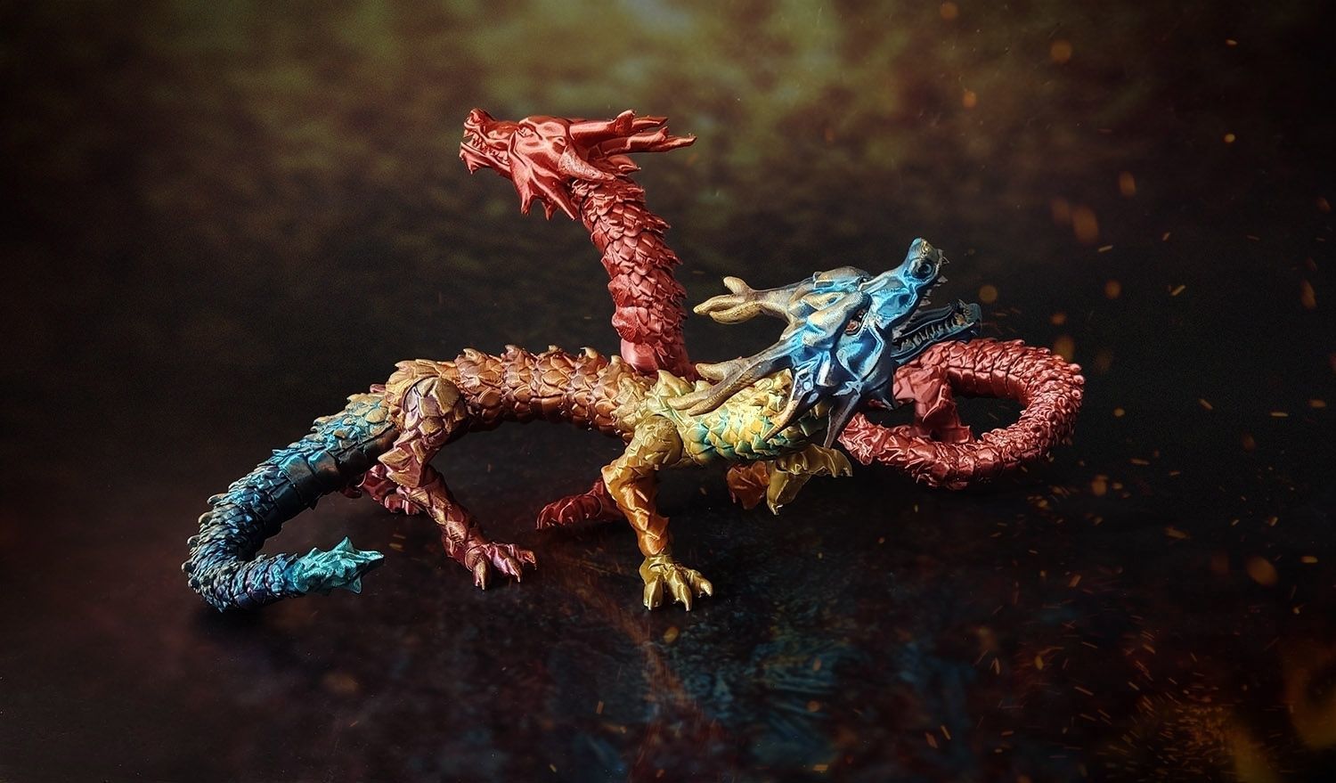 CHINESE DRAGON - ACTION FIGURE 3D print model_6