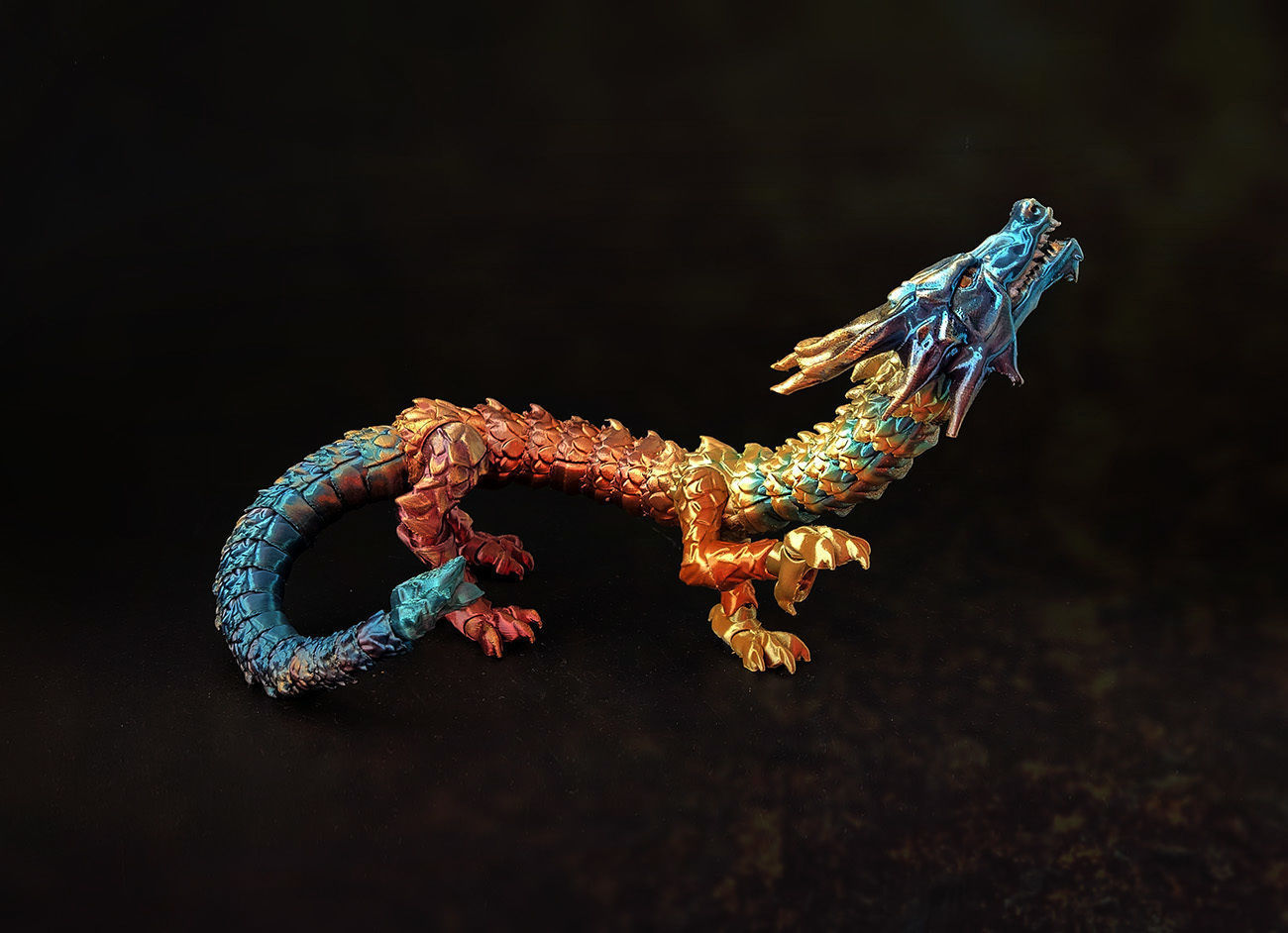 CHINESE DRAGON - ACTION FIGURE 3D print model_5