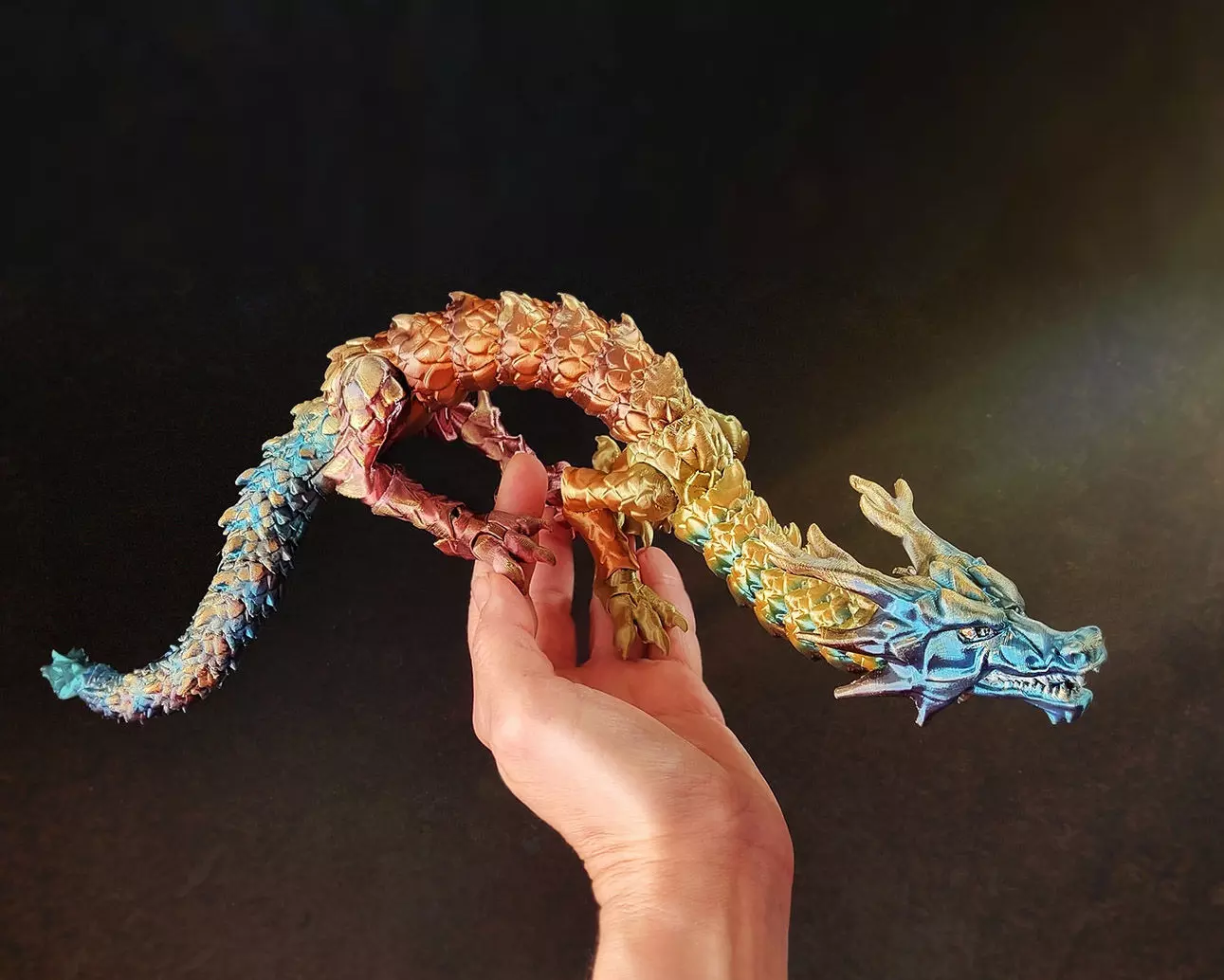 CHINESE DRAGON - ACTION FIGURE 3D print model_0