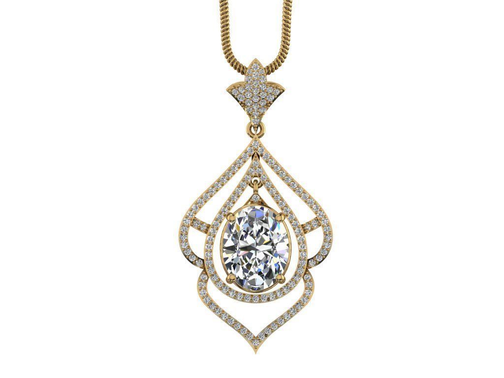 Pendant 517 3D print model_1