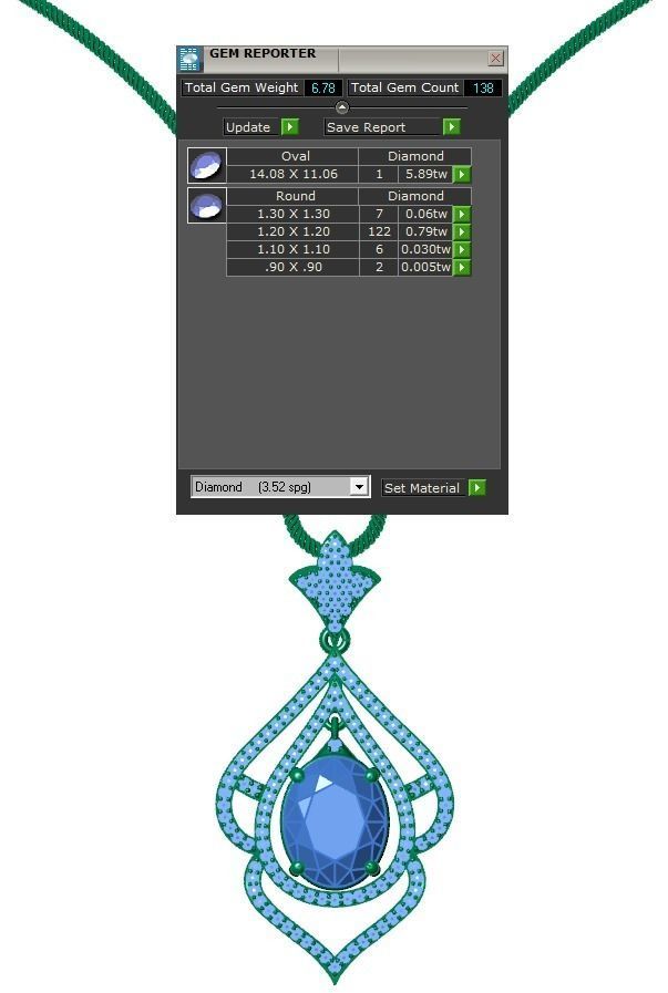 Pendant 517 3D print model_6