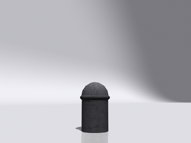 Bollard-A 3D model_2
