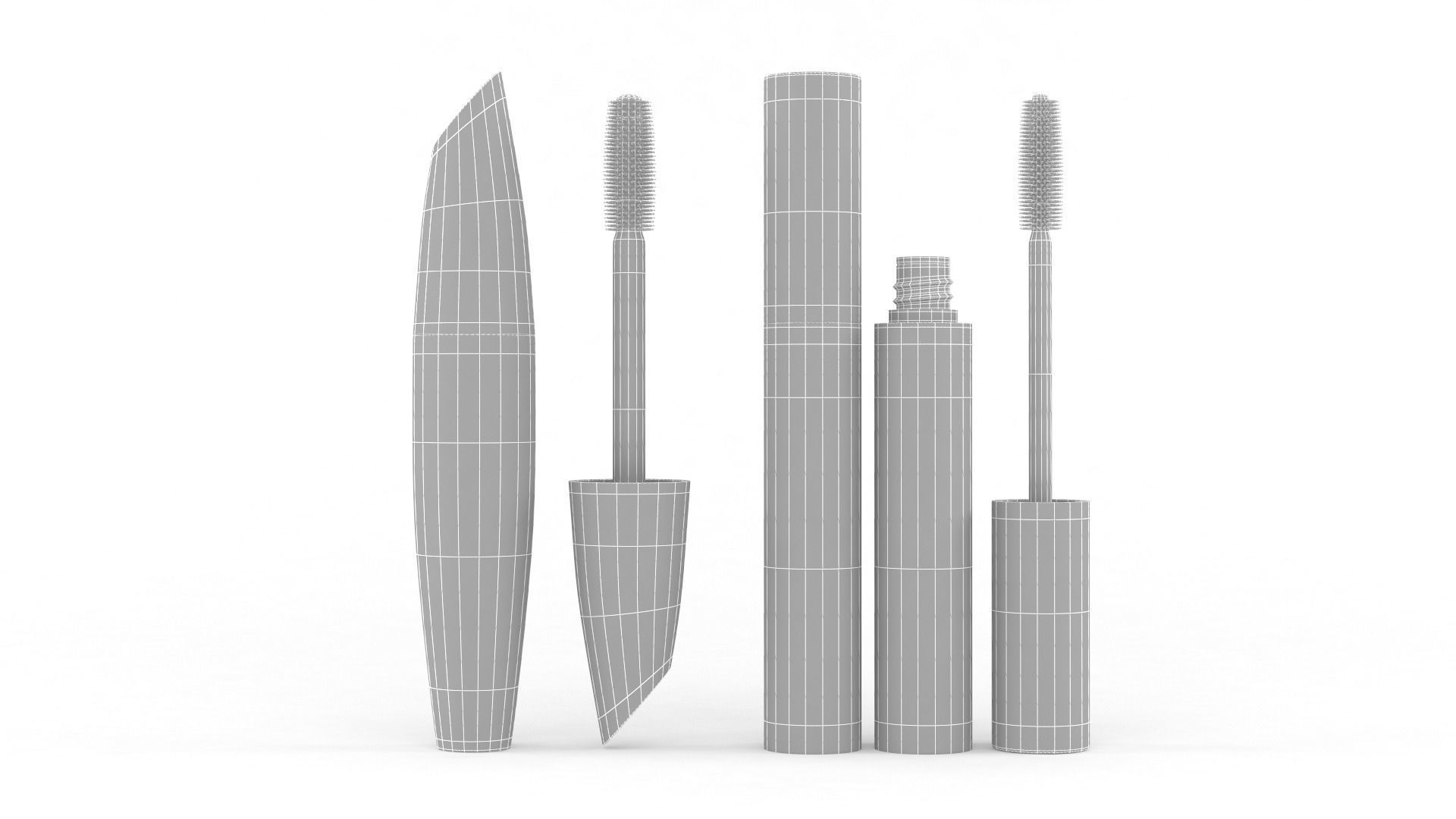 Mascara liquid eyeliner 3D model_9