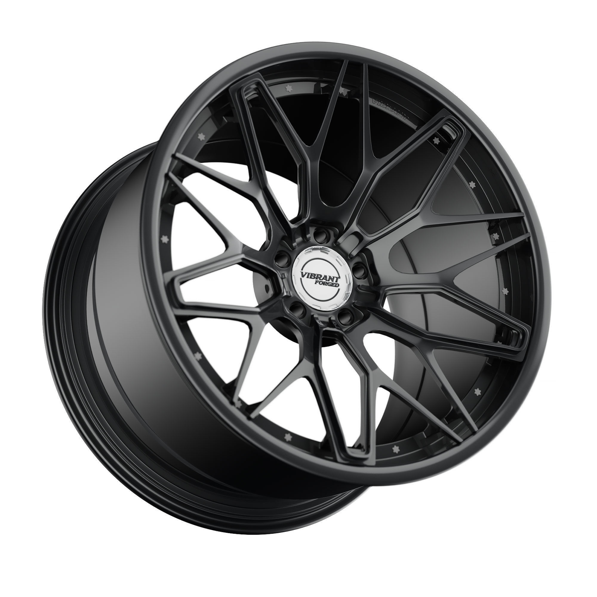 Vibrant Forged Rims 3D model_1