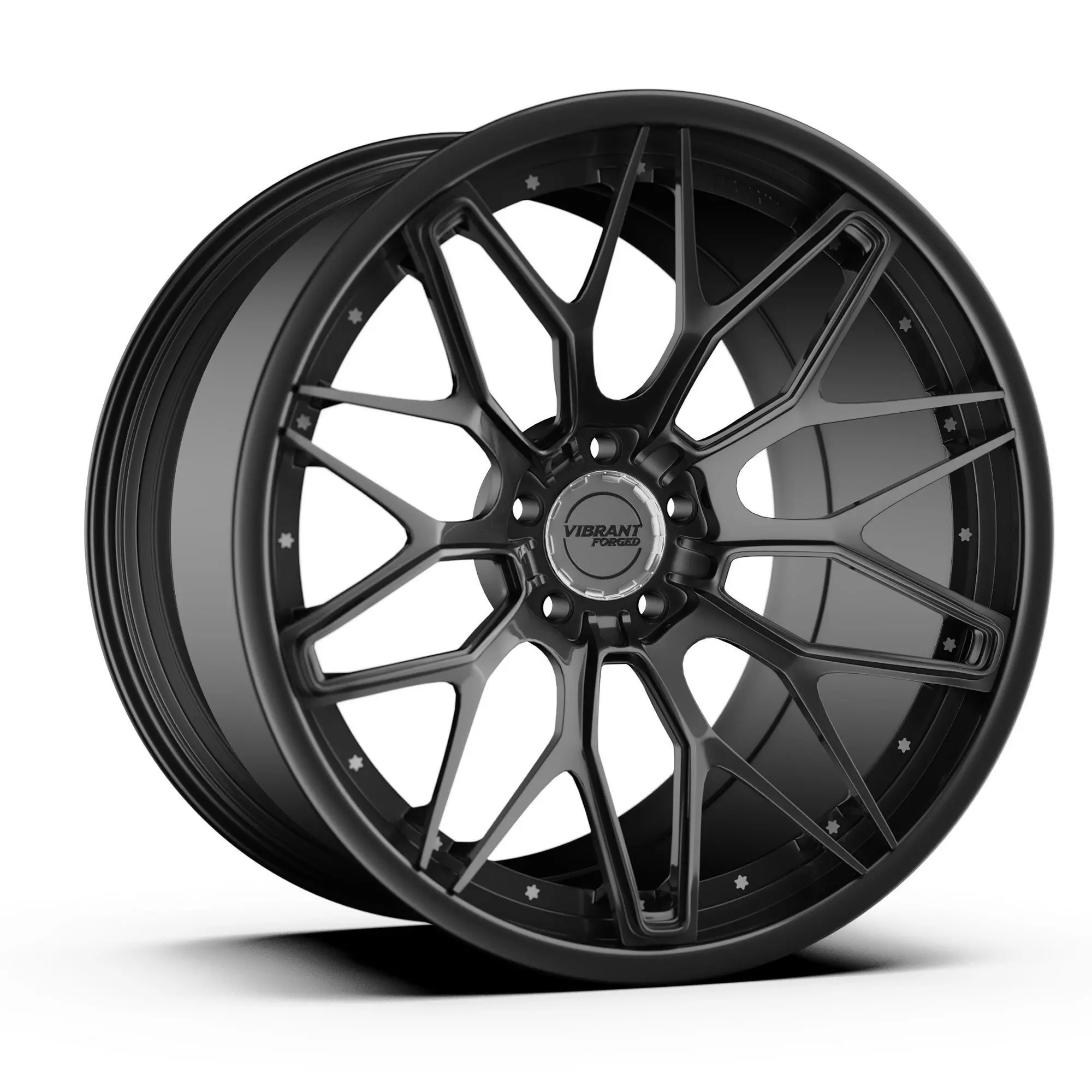 Vibrant Forged Rims 3D model_0