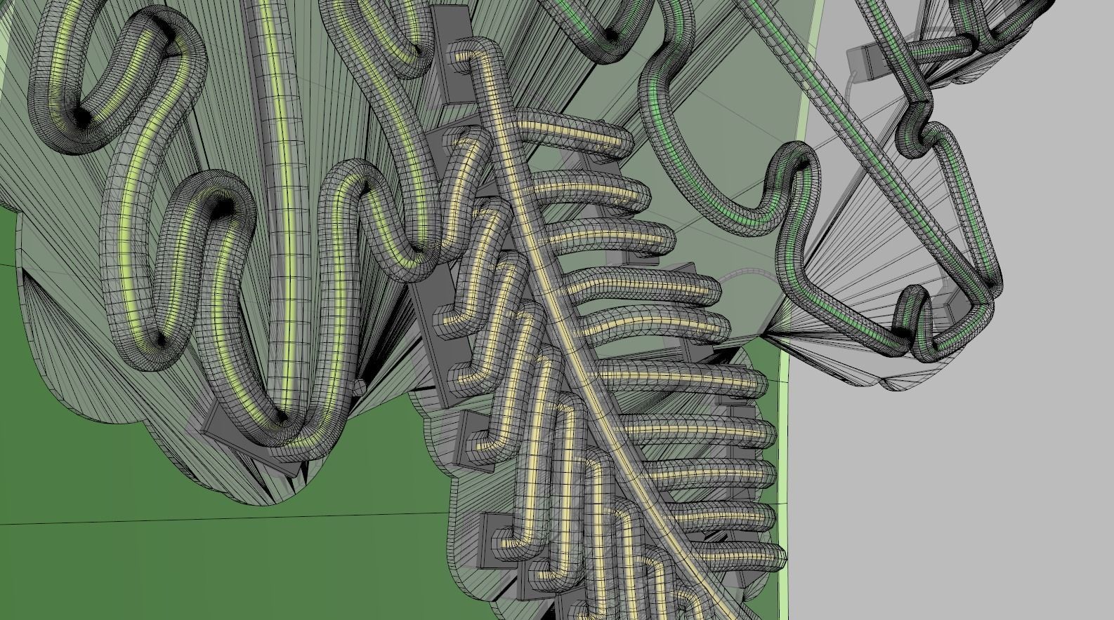 Balloon Entrance Arch 3D model_8