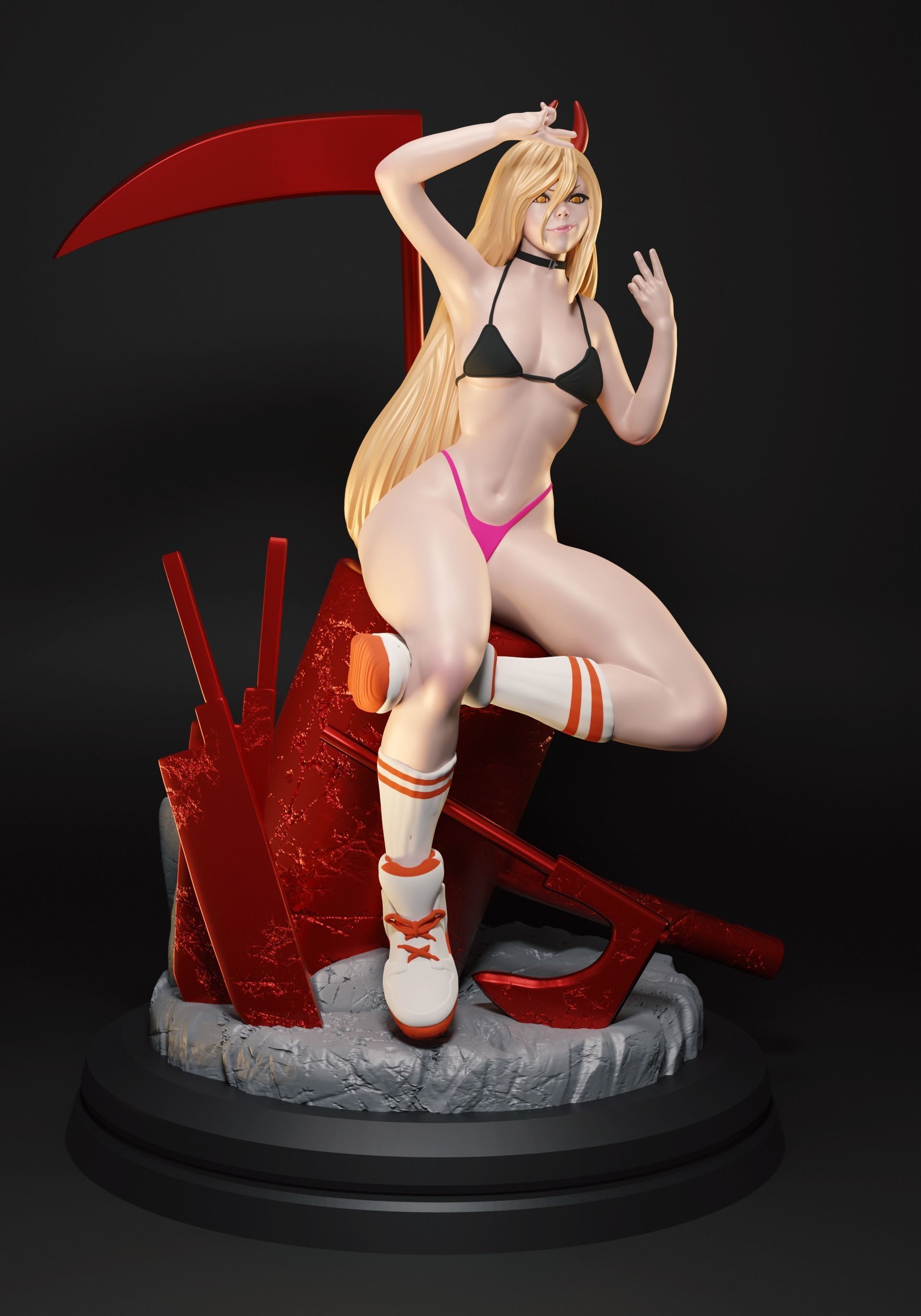 Power from Chainsaw Man 3D print model_4