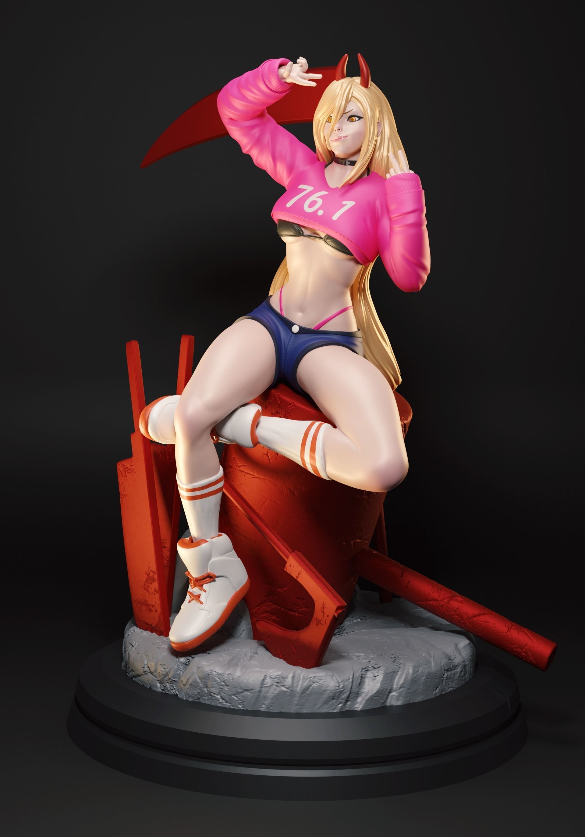 Power from Chainsaw Man 3D print model_1