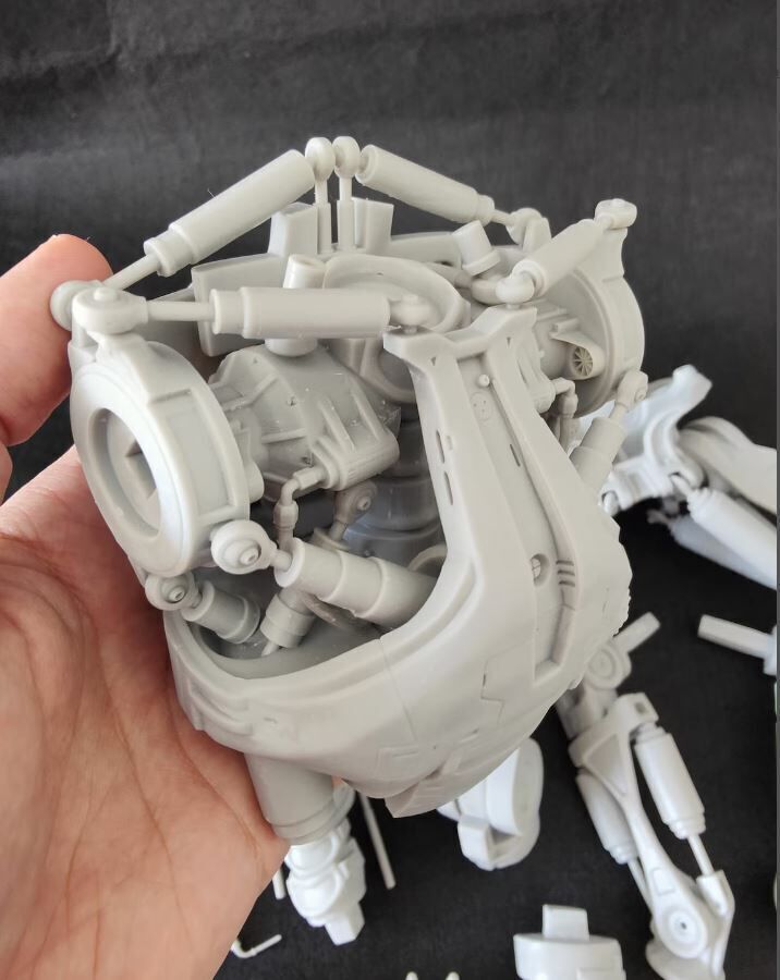 Terminator T-800 Endoskeleton Rekvizit T1 3D print model_34