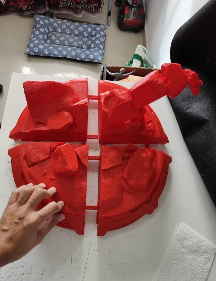 Terminator T-800 Endoskeleton Rekvizit T1 3D print model_37