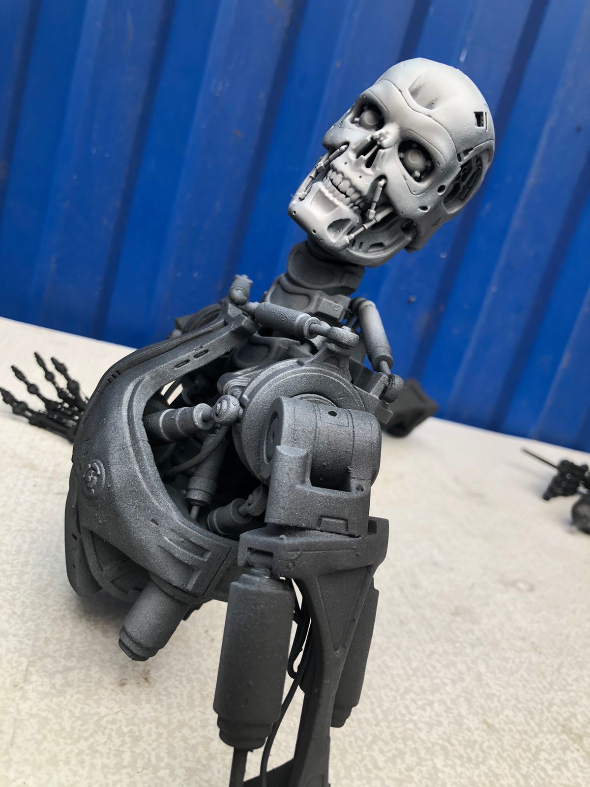 Terminator T-800 Endoskeleton Rekvizit T1 3D print model_6