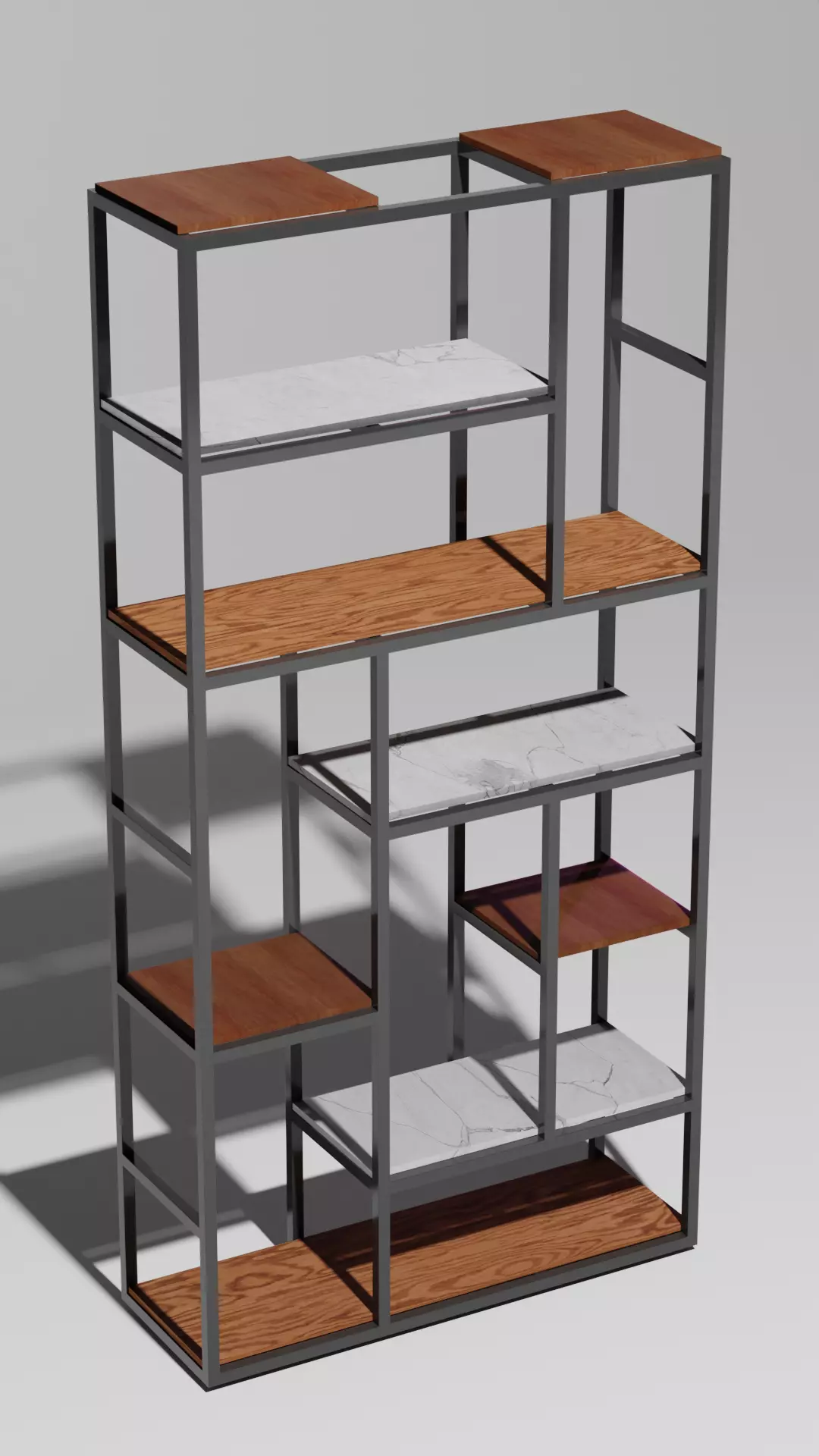 Cliff Shelf Model 3D model_0