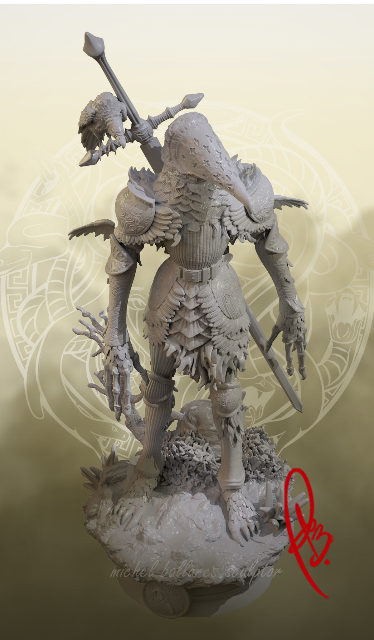 ARMORED SCARECROW BY CREATIVE GEEK MB 3D print model_1