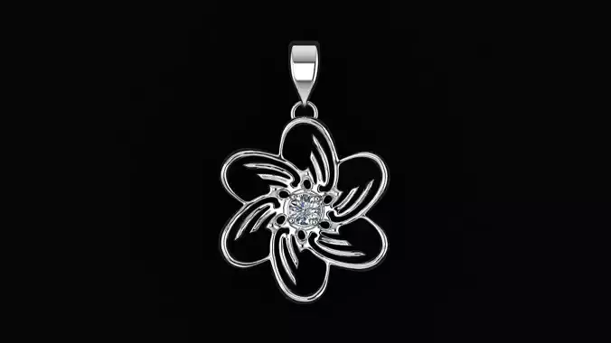 pendant Star of Desires 3D print model