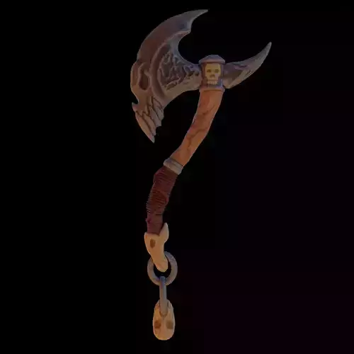 Stylized Axe - Bone Axe