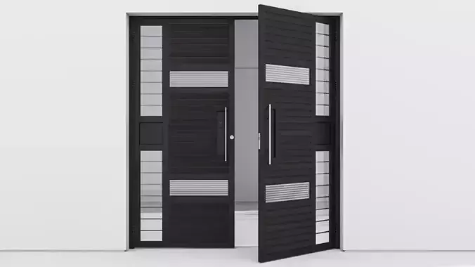 Aluminium door 74