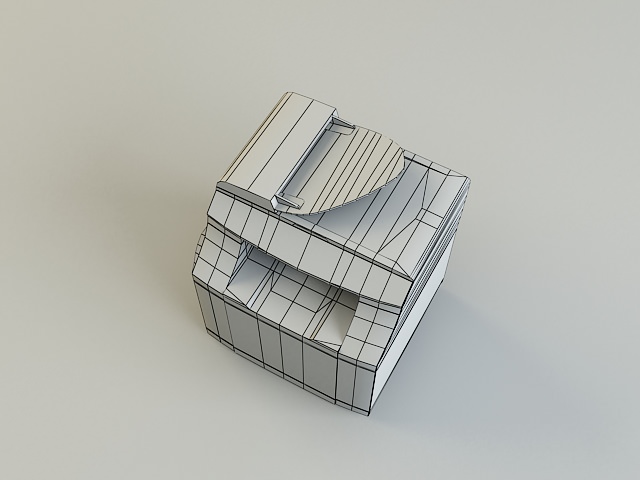 Copy Machine 3D model_6