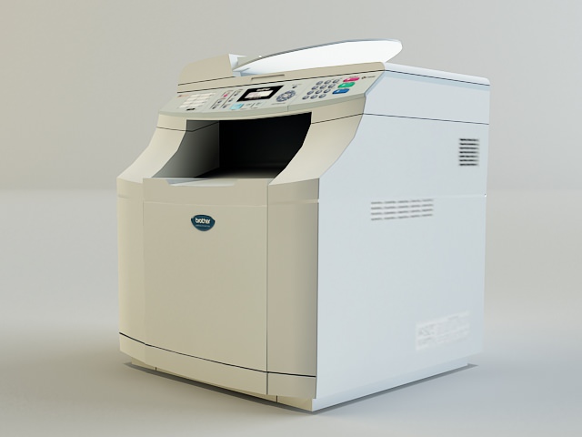 Copy Machine 3D model_1